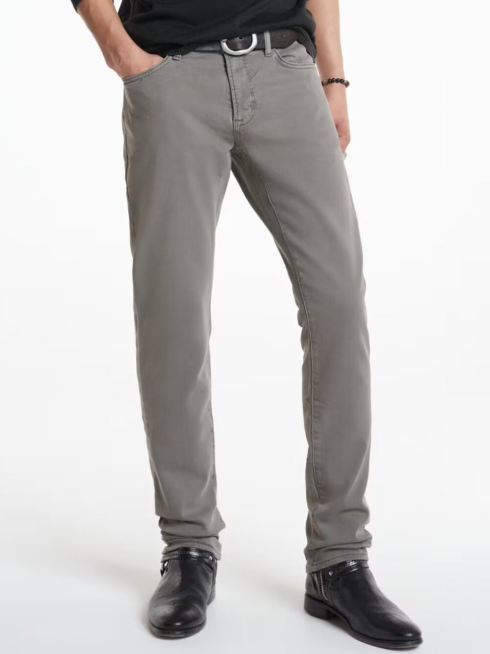 Bowery Stretch Jeans Shark Gray